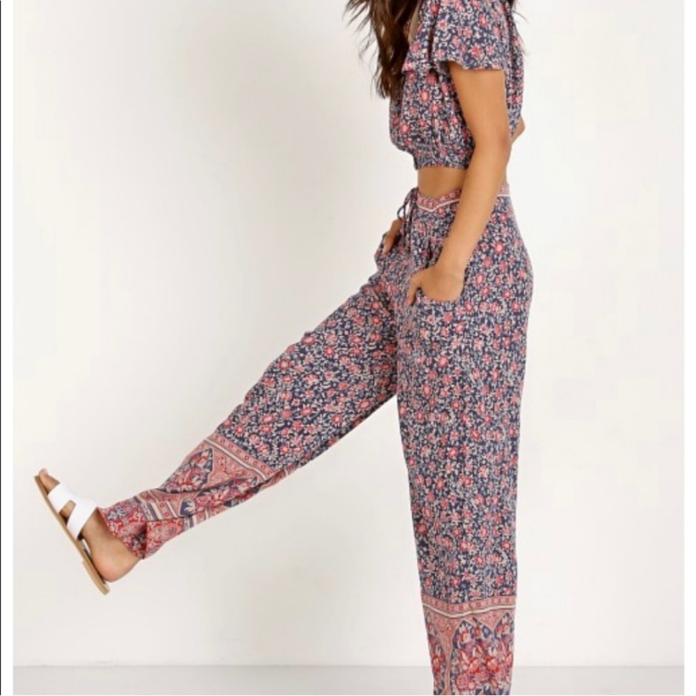 NWT SPELL & THE GYPSY Jasmine Palazzo Pant. FIRM - Picture 3 of 8